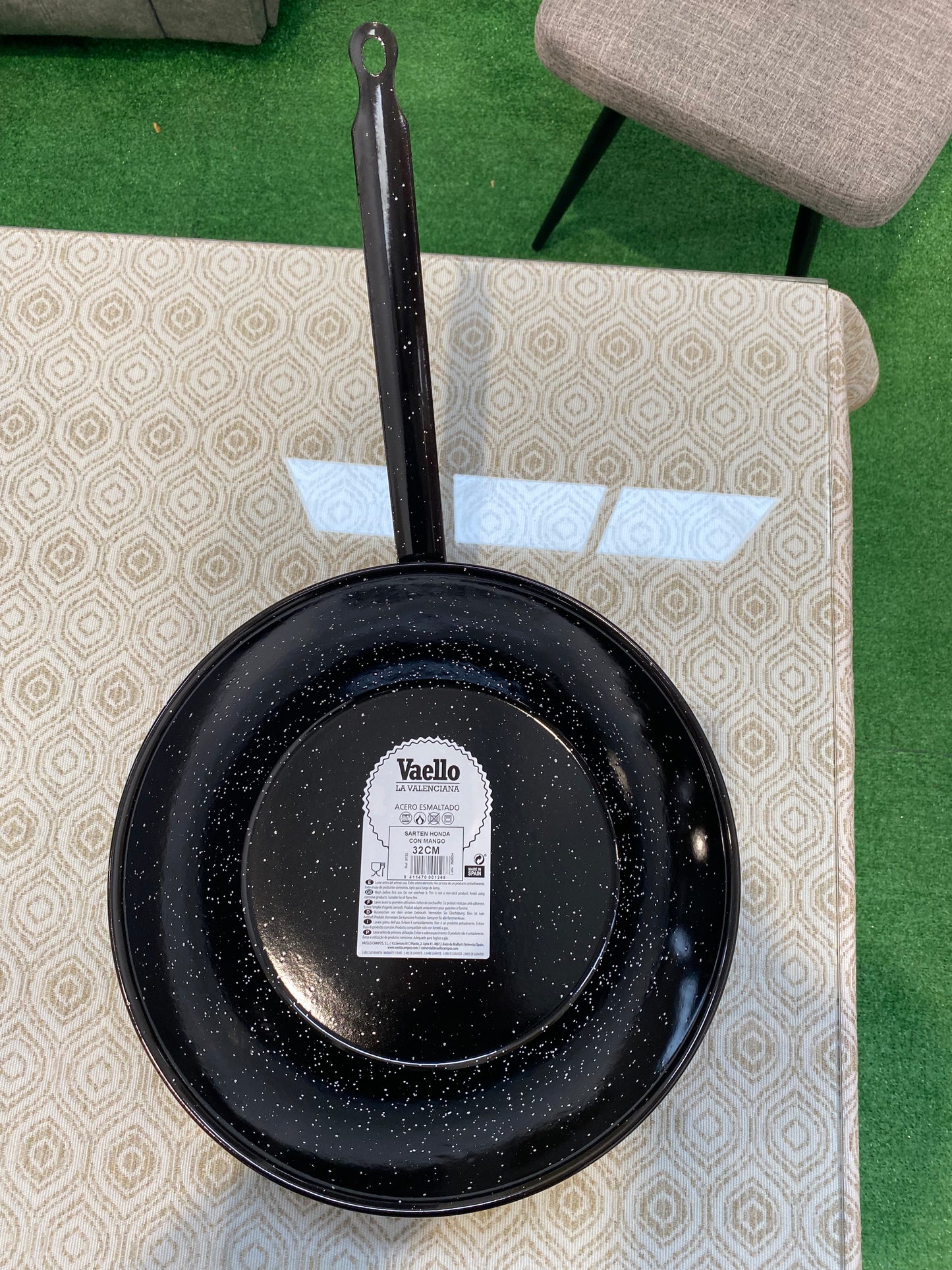 SARTEN HONDA
ESMALTADA MANGO
32CM Vaello