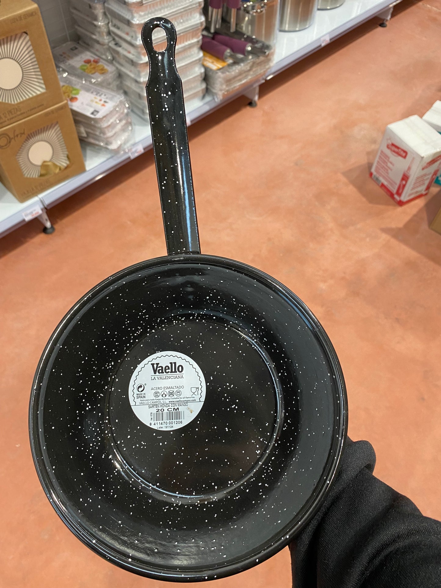 SARTEN HONDA
ESMALTADA MANGO
20CM Vaello