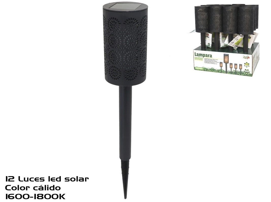 Lámpara Solar efecto Llama