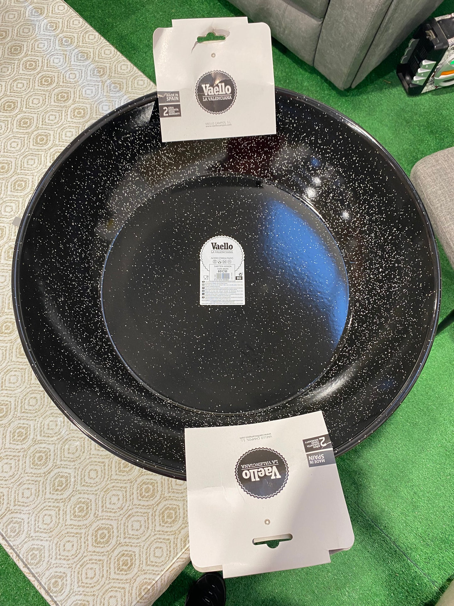 SARTEN HONDA
ESMALTADA ASAS
60CM Vaello