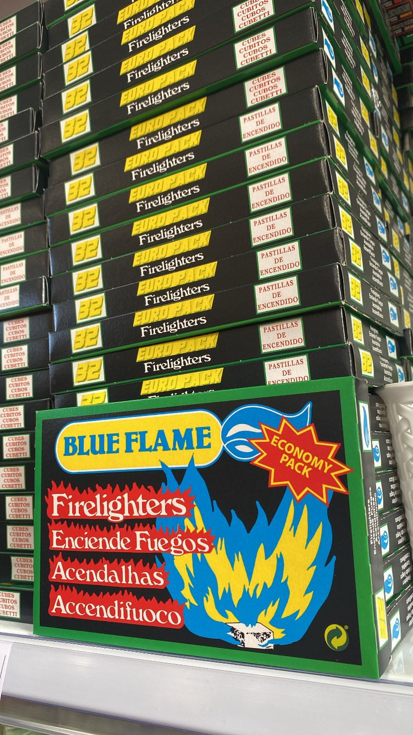 PASTILLA FUEGO BLUE
FLAME (14uds)