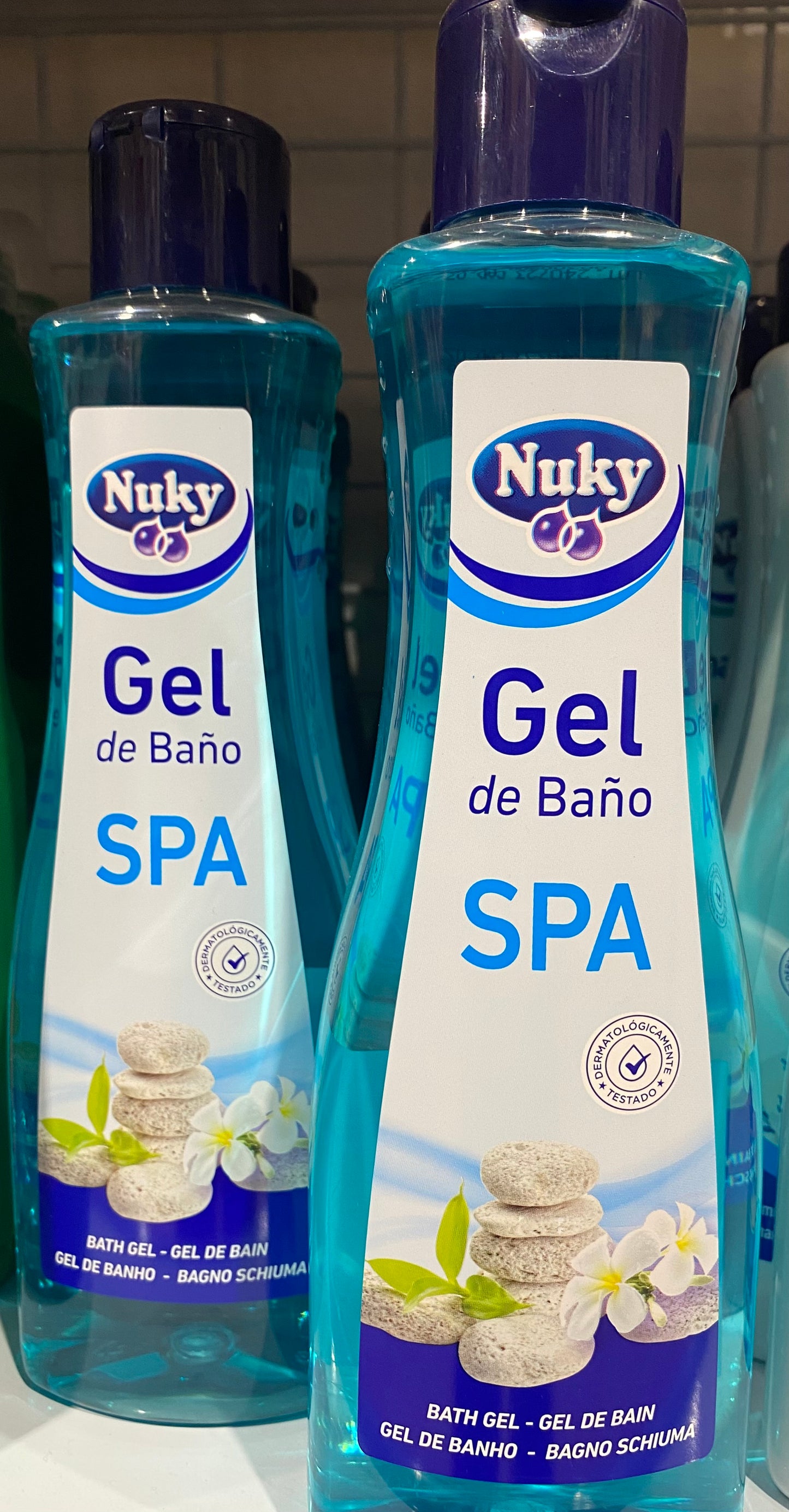 Caja Gel Spa Nuky 750ml 6uds