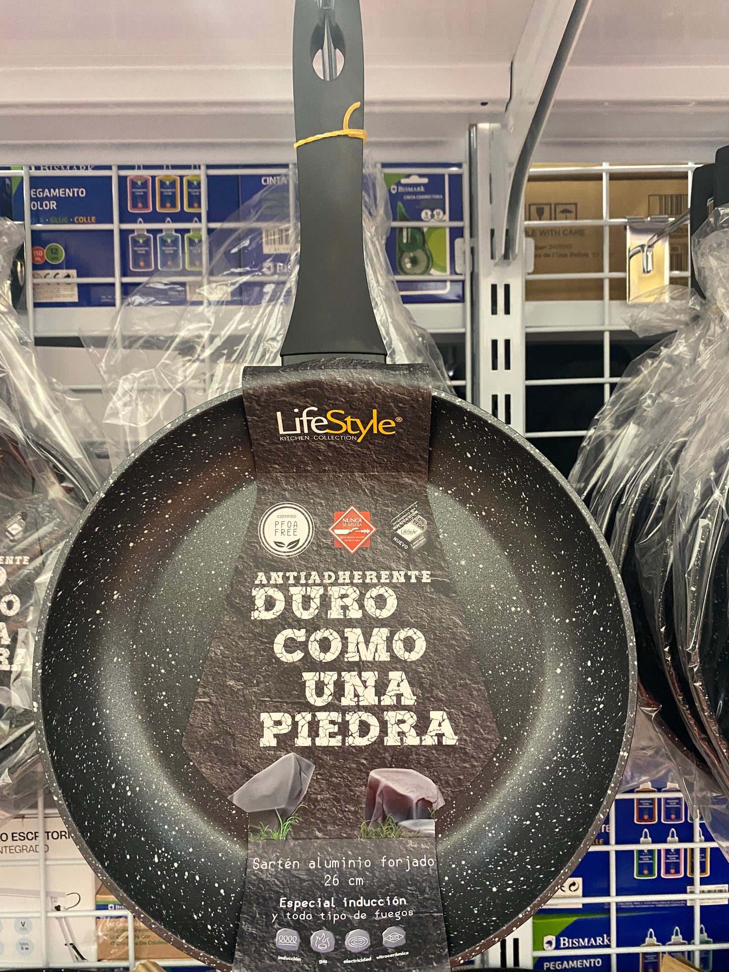 SARTEN ALUMINIO
FORJADO ANTIADH.
PIEDRA 26cm Lifestyle