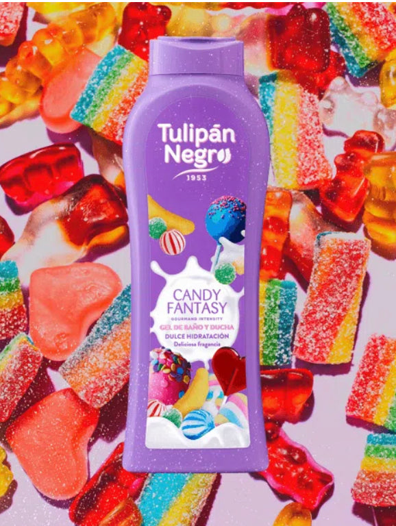 Gel de Baño Tulipán Negro candy fantasy 650ml