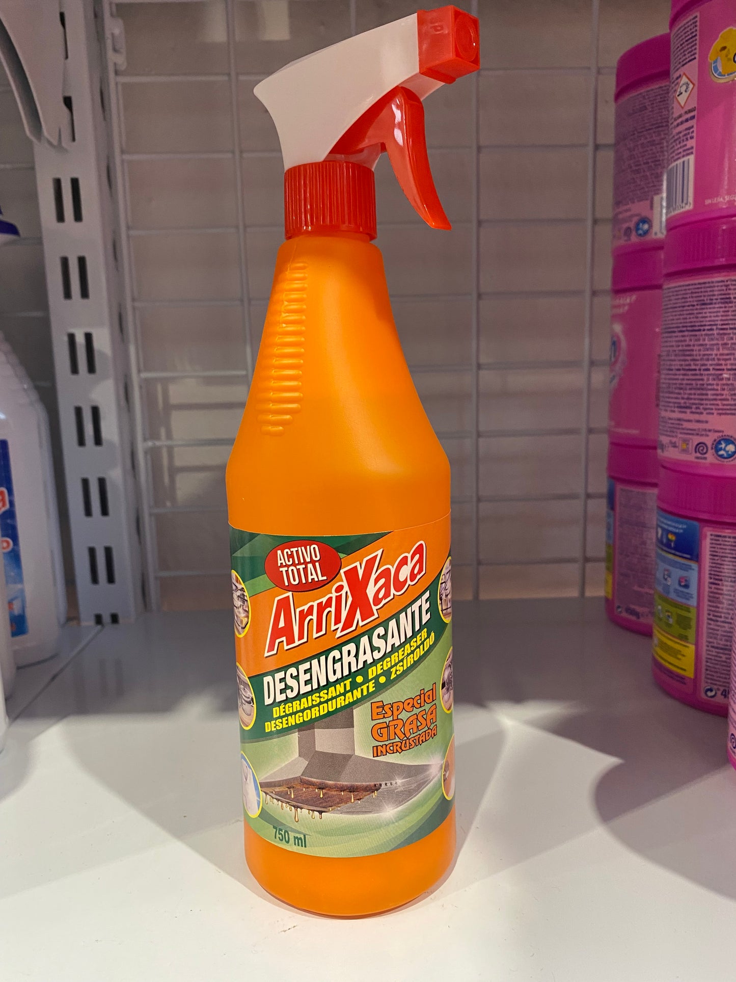 Caja Desengrasante Pistola Arrixaca 750ml 12uds
