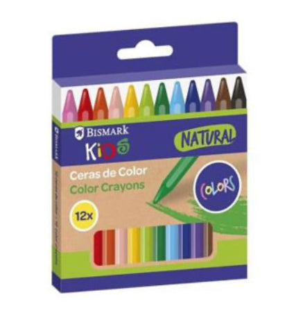 Ceras bismark natural 12colores