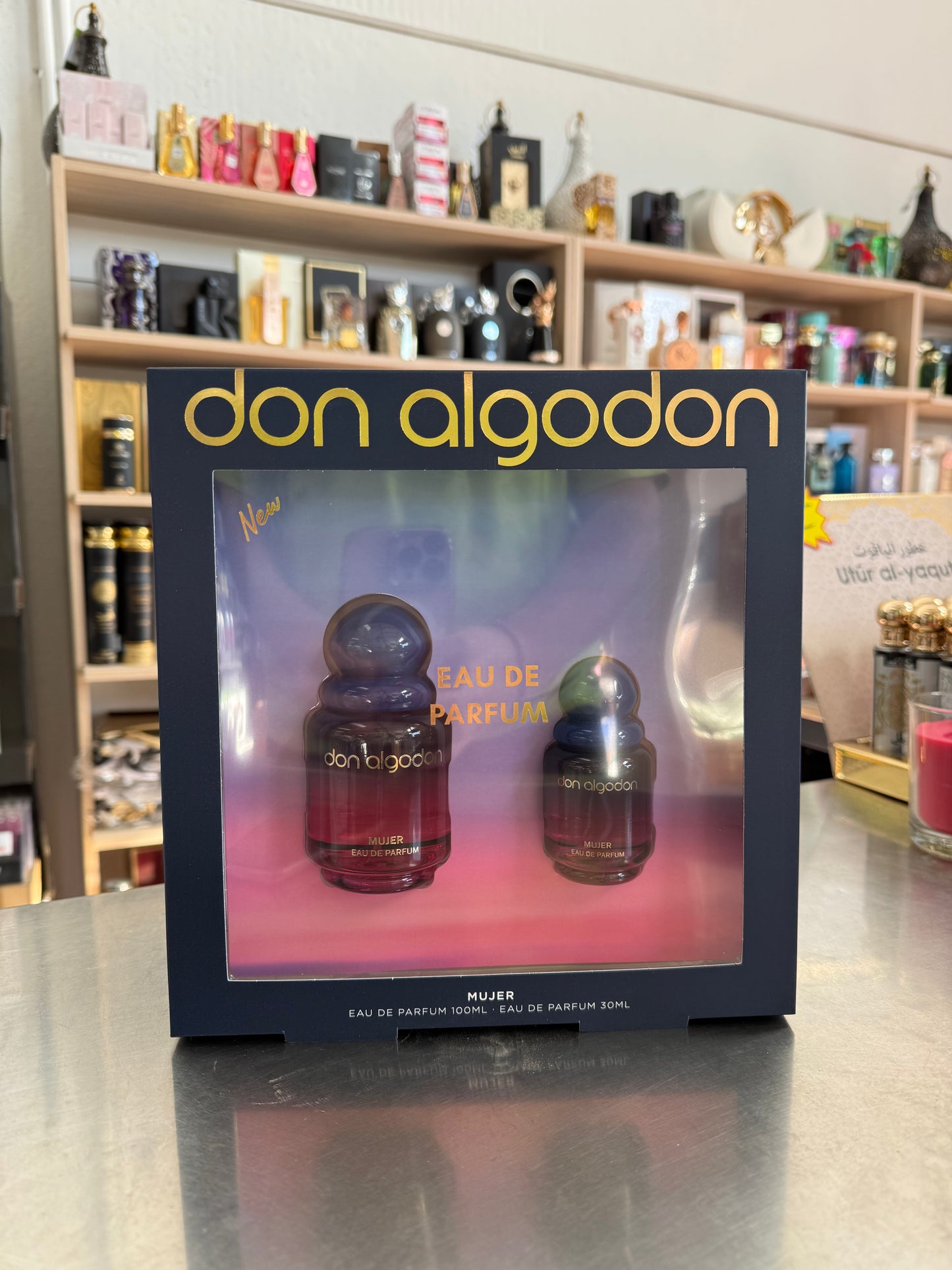 Estuche regalo mujer don algodón EAU DE PARFUM 100+30ml