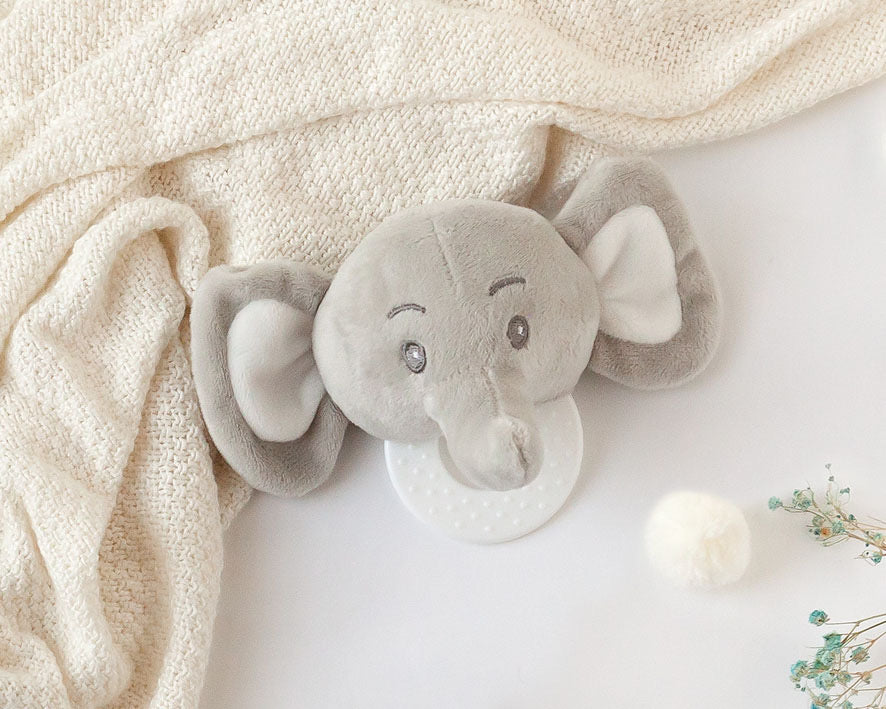 Peluche elefante mordedor 13cm
