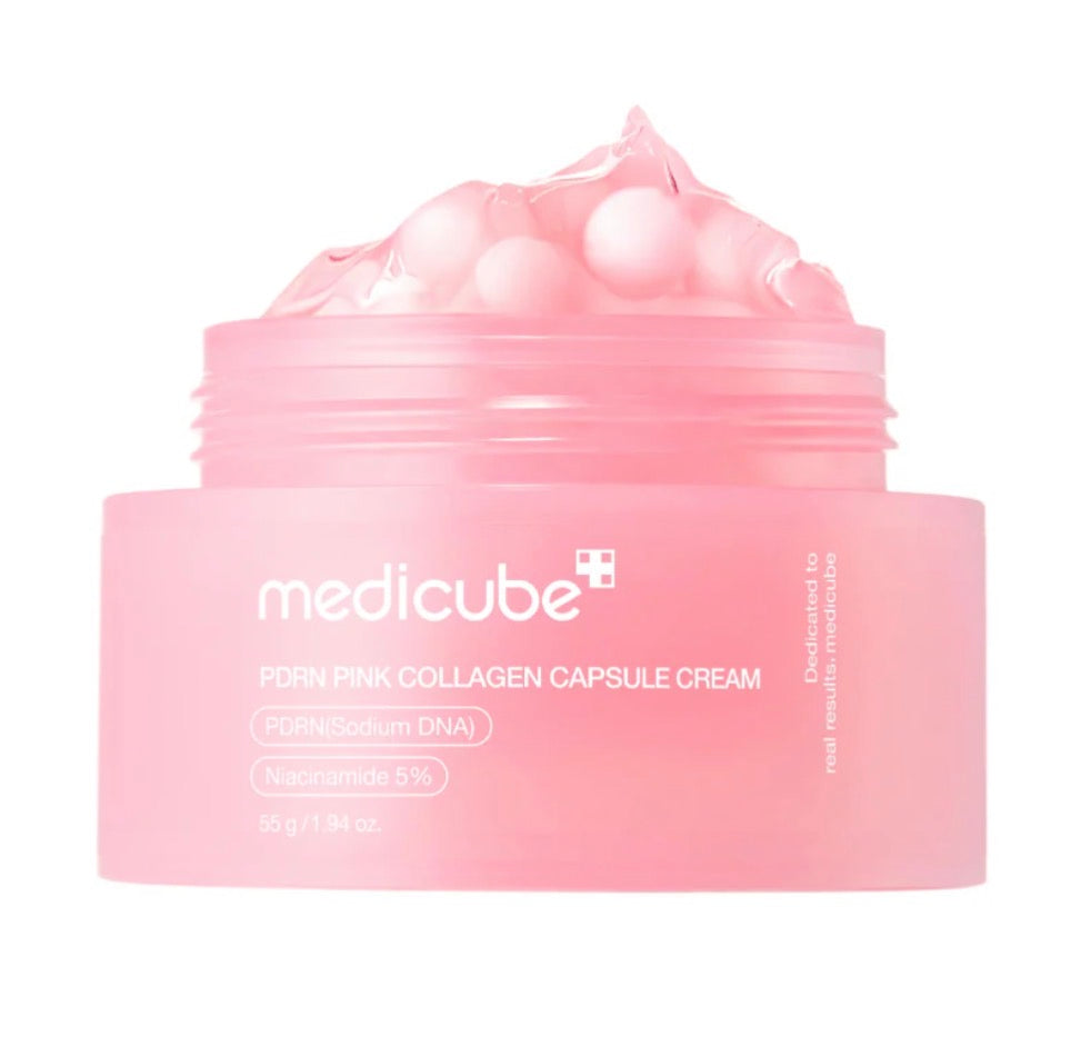 Crema Facial PDRN Pink Collagen Capsule Cream
