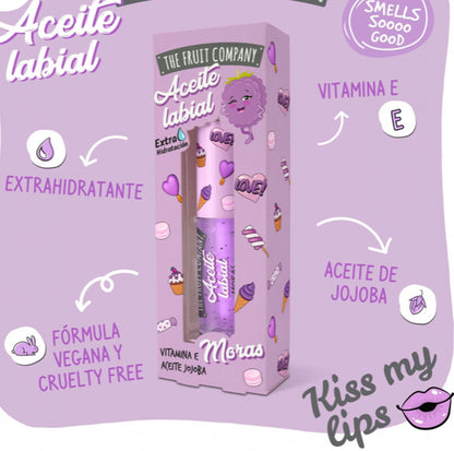 Aceite labial Moras the fruit company