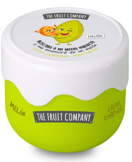 Crema corporal melón efecto seda 200ml the fruit company