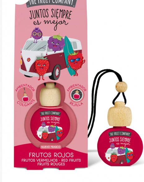 Ambientador coche frutos rojos the fruit company