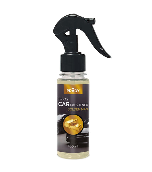 Ambientador spray coche Golden man prady