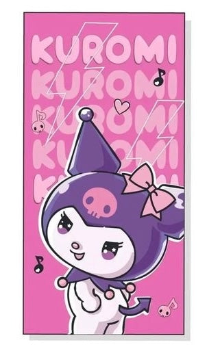 Toalla Kuromi Hello Kitty Micro 70x140cm