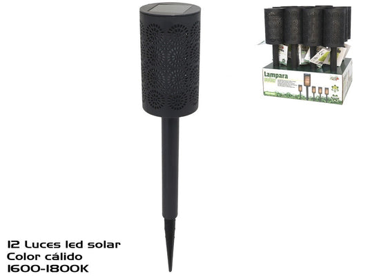 Lámpara Solar efecto Llama