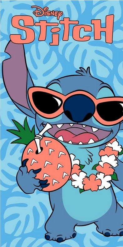 Toalla playa microfibra lilo & stitch 70 x 140 cm coco