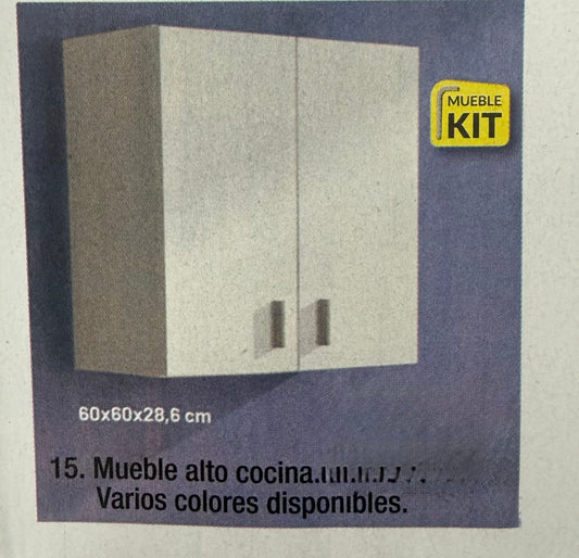 Mueble alto cocina 60x60x28,6cm