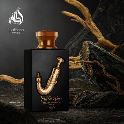 Perfume árabe Ishq al Shuyukh Gold hombre