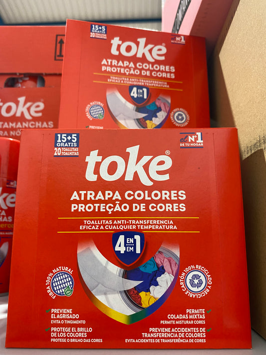 Caja toke toallitas anti-transferencia 15+5unid(20) 6uds