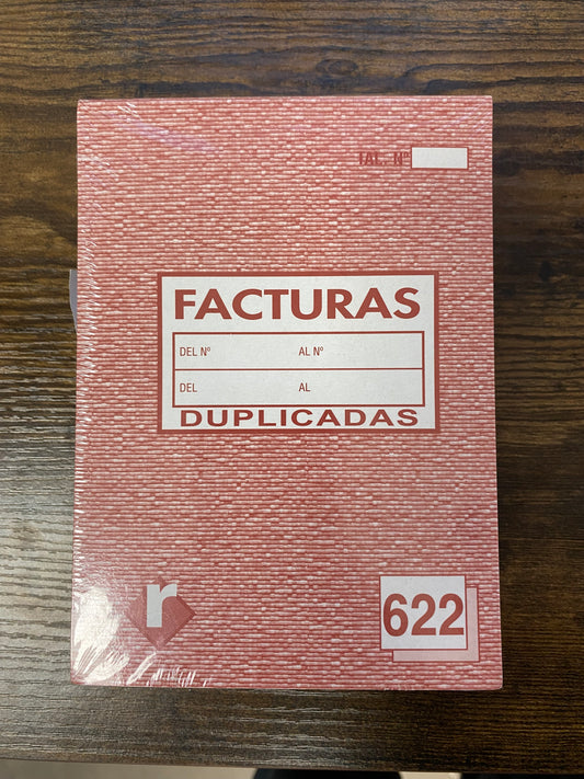 Talonario A6 Facturas Duplicado