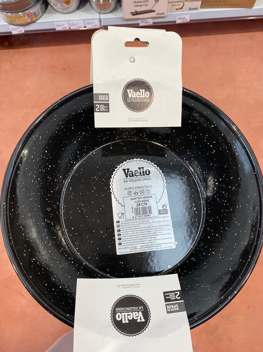 SARTEN HONDA
ESMALTADA ASAS
28CM Vaello