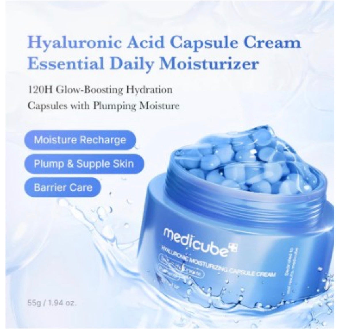 Hyaluronic Moisturizing Capsule Cream - 55gr