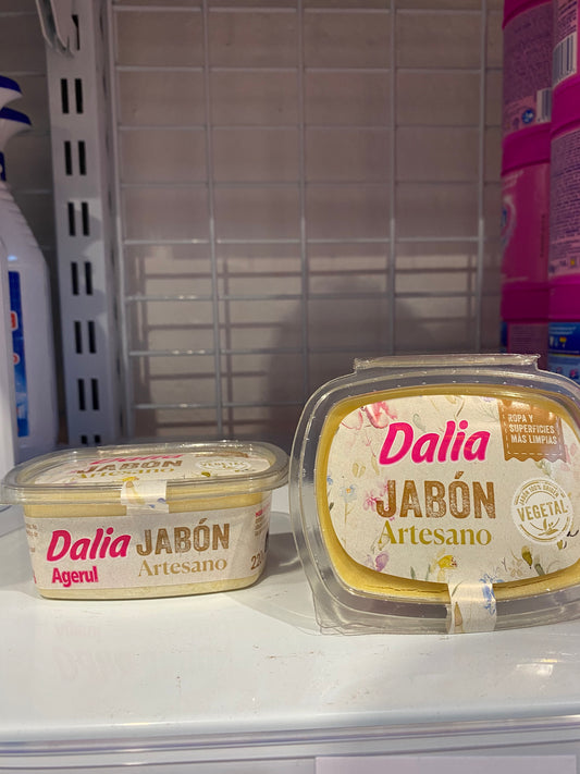 Caja pastilla jabón Dalia artesano 220gr 12uds