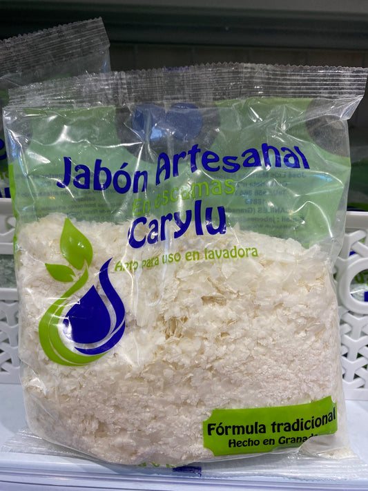 Caja jabón en Escama blanco Carylu 350gr  24uds