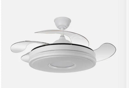 VENTILADOR DC DANI 59W 6980LM BLANCO 4ASPAS 6VELOCIDADES 106D 3000-4200-6500K
