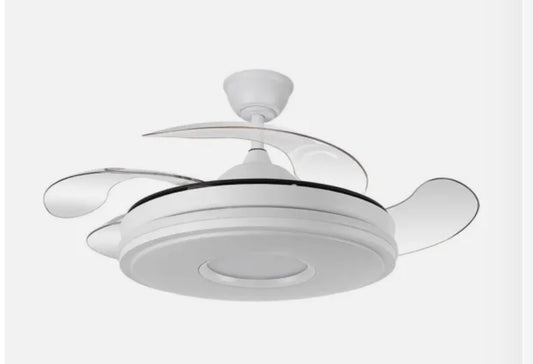 VENTILADOR DC DANI 59W 6980LM BLANCO 4ASPAS 6VELOCIDADES 106D 3000-4200-6500K