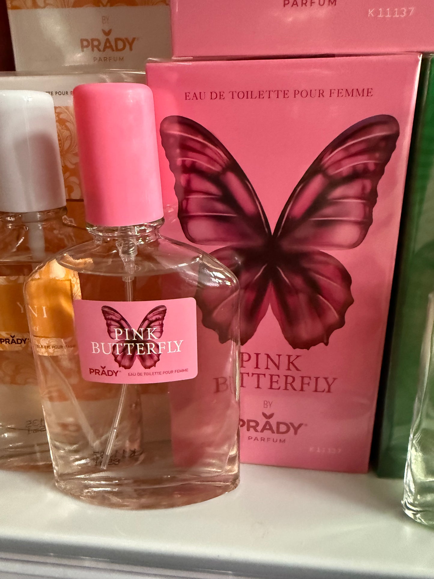 COLONIA PINK BUTTERFLY FEMME