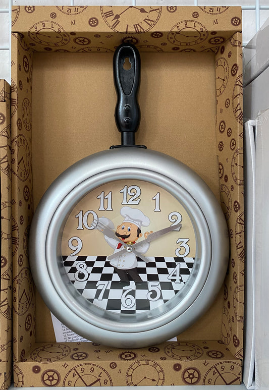 RELOJ DE PARED CHEF
38CM