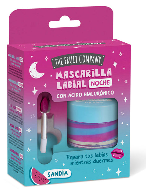 Mascarilla labial Sandia con ácido hialuronico the fruit company