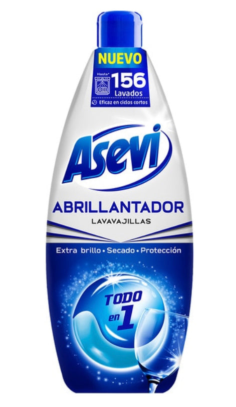 Caja Asevi abrillantador 625ml todo en-1 10uds