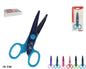 Tijeras short 2 colores Srt 13cm