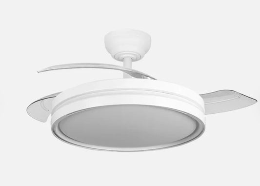 VENTILADOR DC CAPITAN 60W BLANCO 3ASP.107D 6980LM 36X48/107CM