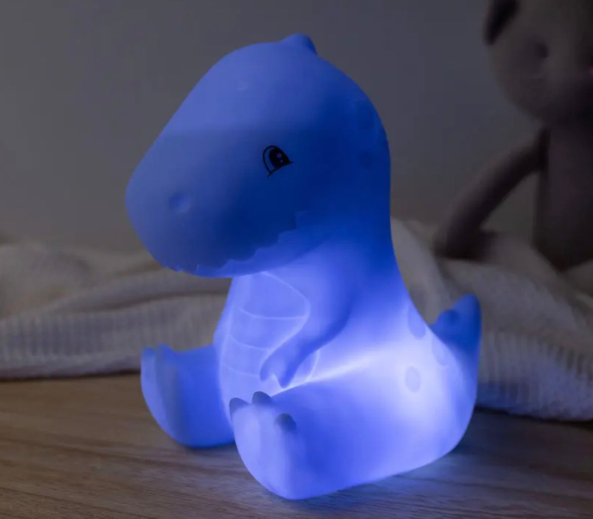 Luz de noche dinosaurio Led 19x18cm