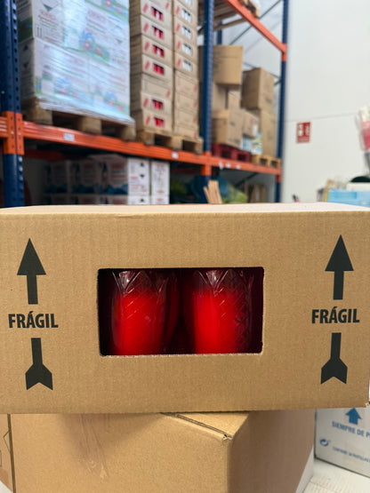 Caja Farol Necropolis Tapa
Lluvia Rojo 11uds