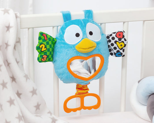 Búho musical cuna peluche